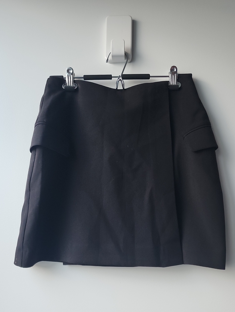 Ever New Wrap Pocket A Line Mini Skirt